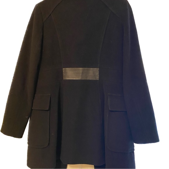 Marc New York Andrew Marc Black Wool Coat - Picture 4 of 6